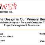 business card